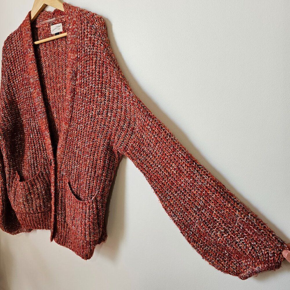 EUC UNIVERSAL THREAD MULTICOLORED V NECK BUTTONED… - image 2